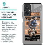 Space Ticket Glass Case for Redmi 11 Prime