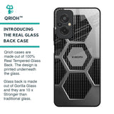 Hexagon Style Glass Case For Redmi 11 Prime