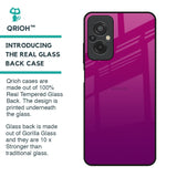 Magenta Gradient Glass Case For Redmi 11 Prime