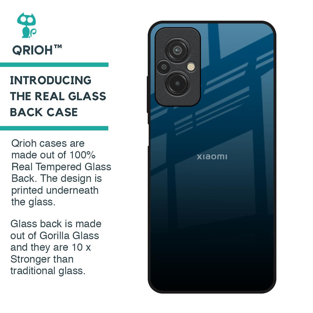 Sailor Blue Glass Case For Redmi 11 Prime