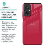 Solo Maroon Glass case for Redmi 11 Prime