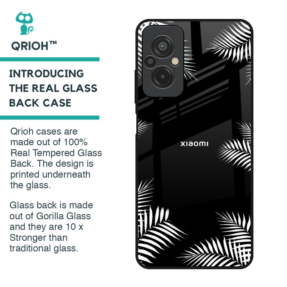 Zealand Fern Design Glass Case For Redmi 11 Prime