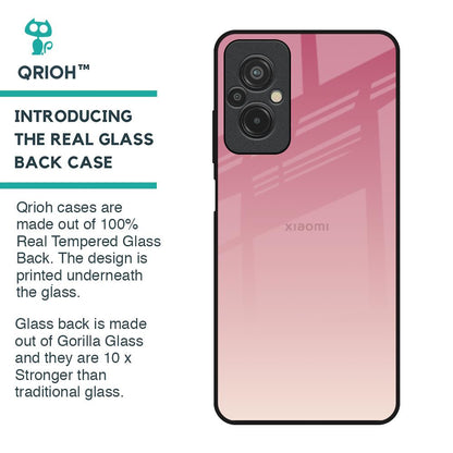 Blooming Pink Glass Case for Redmi 11 Prime