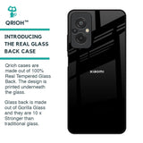 Jet Black Glass Case for Redmi 11 Prime