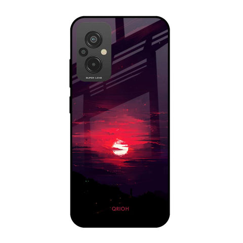 Morning Red Sky Redmi 11 Prime Glass Cases & Covers Online