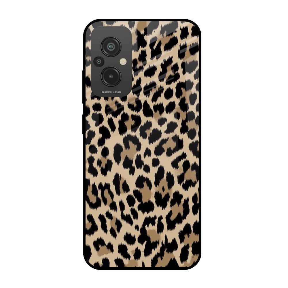Leopard Seamless Redmi 11 Prime Glass Cases & Covers Online