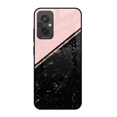 Marble Texture Pink Redmi 11 Prime Glass Cases & Covers Online