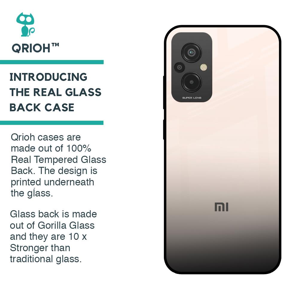 Dove Gradient Glass Case for Redmi 11 Prime