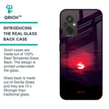 Morning Red Sky Glass Case For Redmi 11 Prime