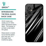 Black & Grey Gradient Glass Case For Redmi 11 Prime