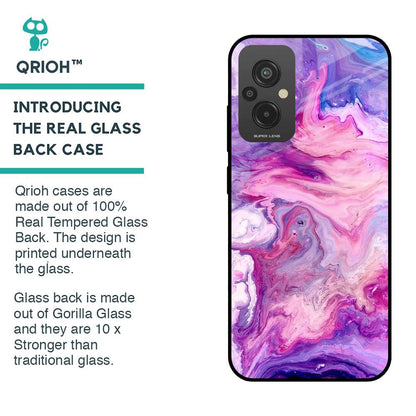 Cosmic Galaxy Glass Case for Redmi 11 Prime