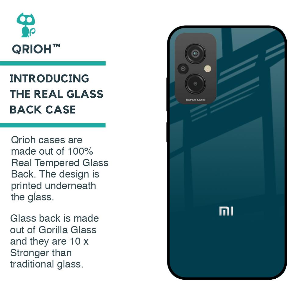 Emerald Glass Case for Redmi 11 Prime