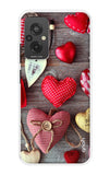 Valentine Hearts Redmi 11 Prime Back Cover