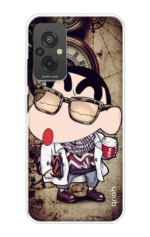 Nerdy Shinchan Redmi 11 Prime Back Cover