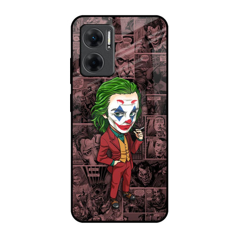 Joker Cartoon Redmi 11 Prime 5G Glass Back Cover Online
