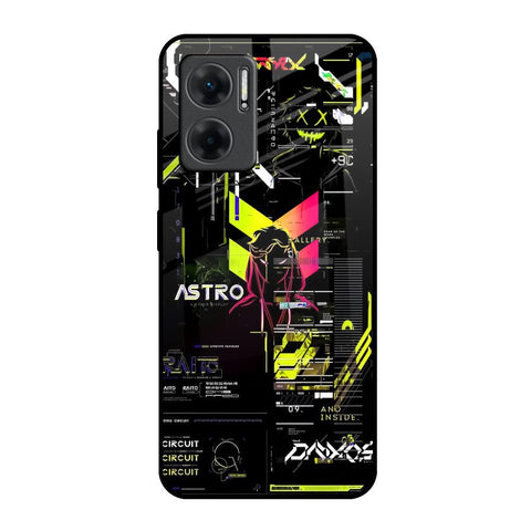 Astro Glitch Redmi 11 Prime 5G Glass Back Cover Online