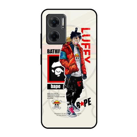 Bape Luffy Redmi 11 Prime 5G Glass Back Cover Online
