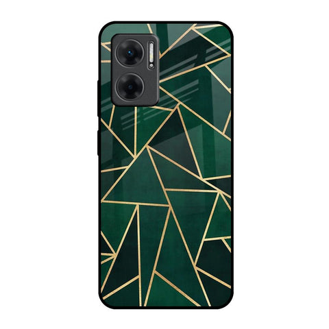 Abstract Green Redmi 11 Prime 5G Glass Back Cover Online