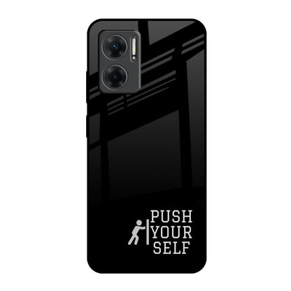 Push Your Self Redmi 11 Prime 5G Glass Back Cover Online