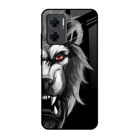 Wild Lion Redmi 11 Prime 5G Glass Back Cover Online
