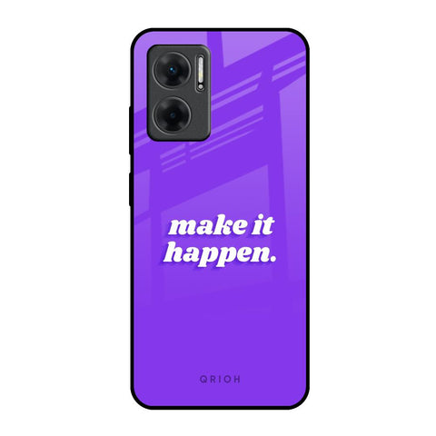 Make it Happen Redmi 11 Prime 5G Glass Back Cover Online