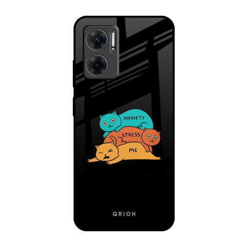 Anxiety Stress Redmi 11 Prime 5G Glass Back Cover Online