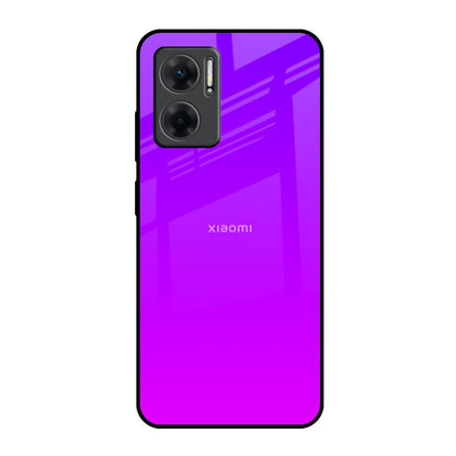 Purple Pink Redmi 11 Prime 5G Glass Back Cover Online