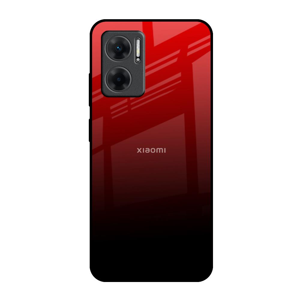 Maroon Faded Redmi 11 Prime 5G Glass Back Cover Online