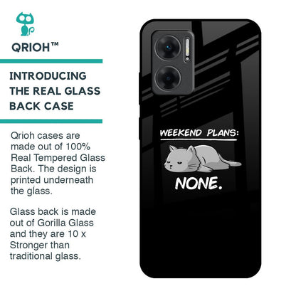 Weekend Plans Glass Case for Redmi 11 Prime 5G