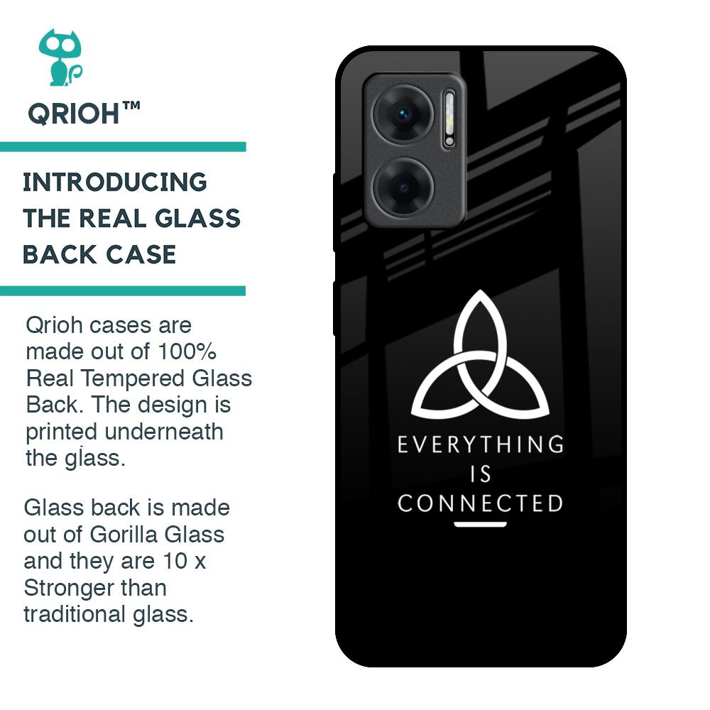 Everything Is Connected Glass Case for Redmi 11 Prime 5G