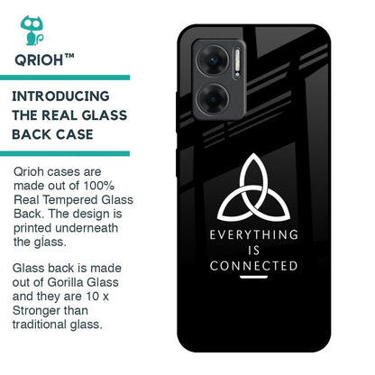 Everything Is Connected Glass Case for Redmi 11 Prime 5G