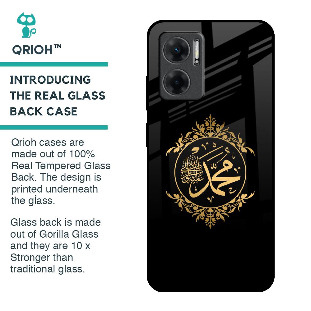 Islamic Calligraphy Glass Case for Redmi 11 Prime 5G