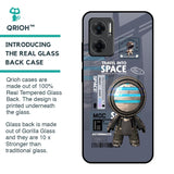 Space Travel Glass Case for Redmi 11 Prime 5G