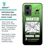 Zoro Wanted Glass Case for Redmi 11 Prime 5G