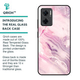 Diamond Pink Gradient Glass Case For Redmi 11 Prime 5G