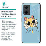 Adorable Cute Kitty Glass Case For Redmi 11 Prime 5G