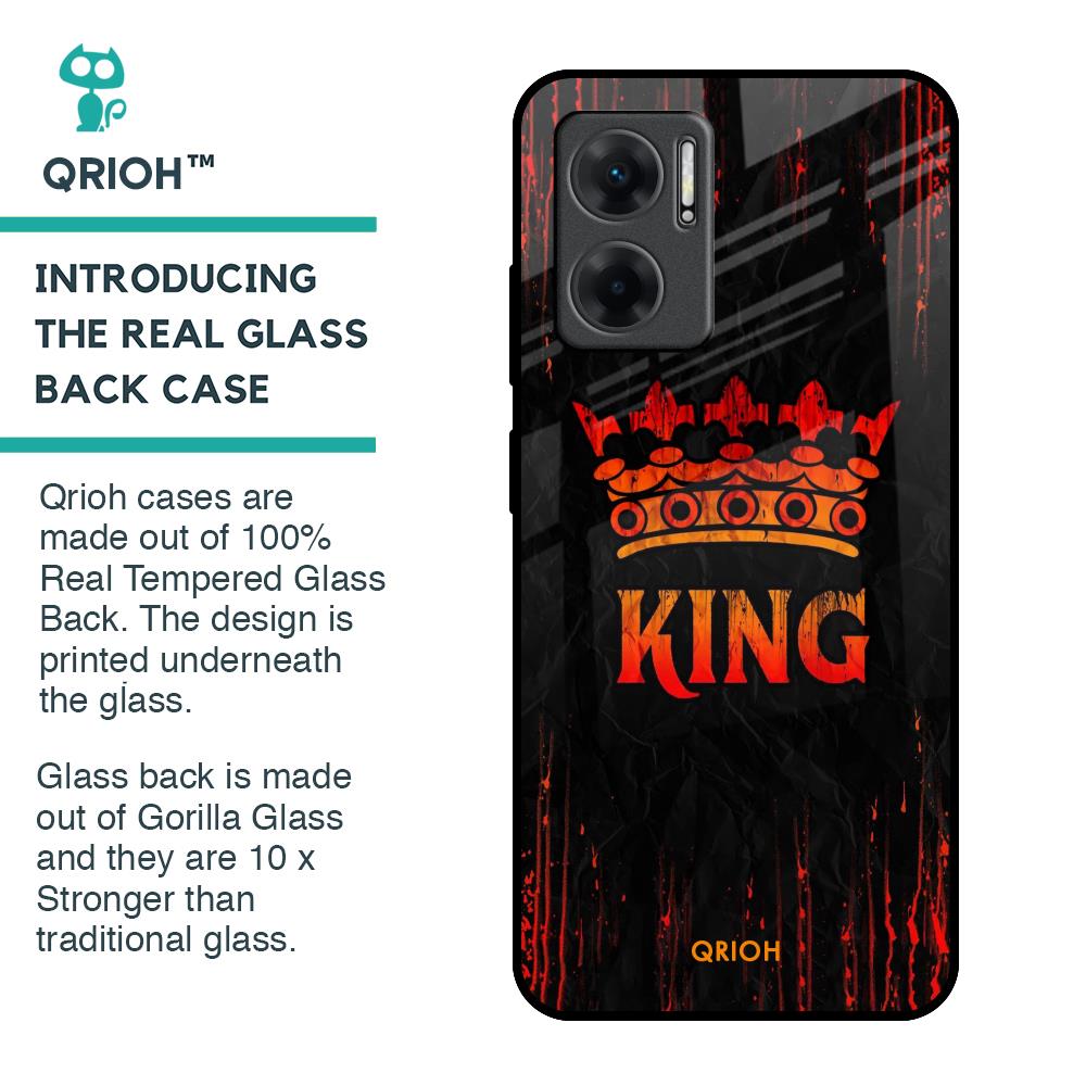 Royal King Glass Case for Redmi 11 Prime 5G