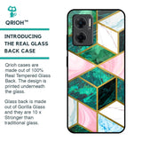 Seamless Green Marble Glass Case for Redmi 11 Prime 5G