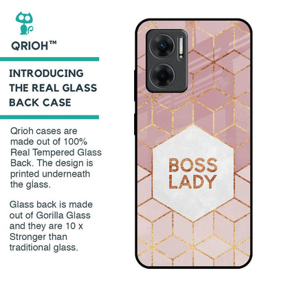 Boss Lady Glass Case for Redmi 11 Prime 5G