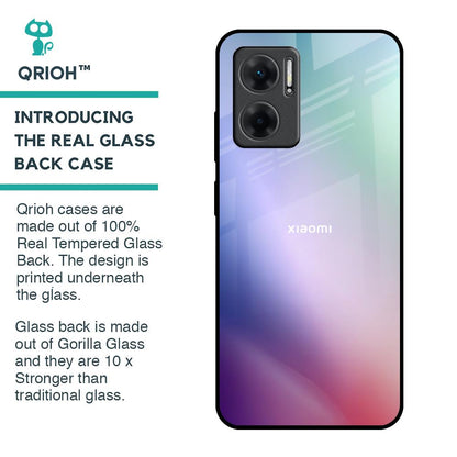 Abstract Holographic Glass Case for Redmi 11 Prime 5G