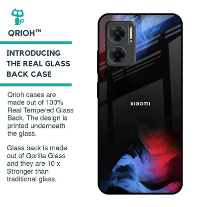 Fine Art Wave Glass Case for Redmi 11 Prime 5G
