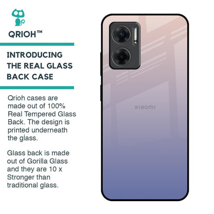 Rose Hue Glass Case for Redmi 11 Prime 5G