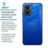 Egyptian Blue Glass Case for Redmi 11 Prime 5G