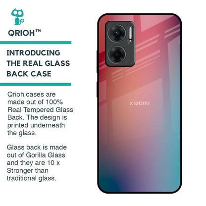 Dusty Multi Gradient Glass Case for Redmi 11 Prime 5G