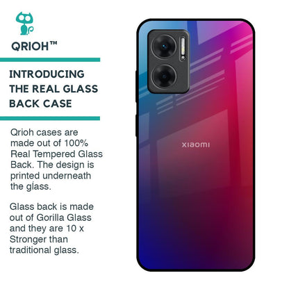 Magical Color Shade Glass Case for Redmi 11 Prime 5G