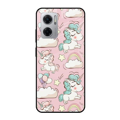 Balloon Unicorn Redmi 11 Prime 5G Glass Cases & Covers Online