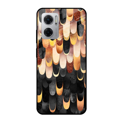 Bronze Abstract Redmi 11 Prime 5G Glass Cases & Covers Online