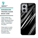 Black & Grey Gradient Glass Case For Redmi 11 Prime 5G
