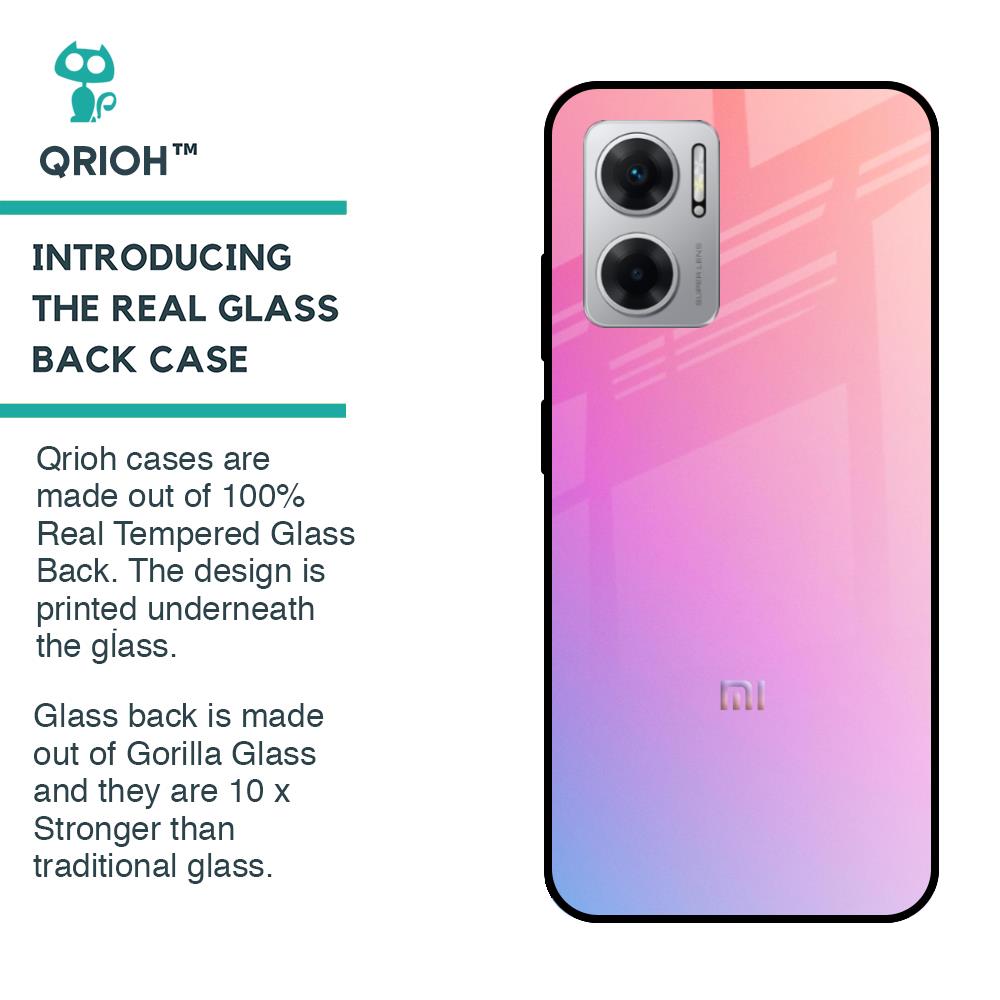 Dusky Iris Glass case for Redmi 11 Prime 5G