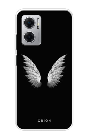 White Angel Wings Redmi 11 Prime 5G Back Cover